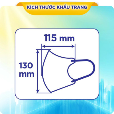 Bộ 8 gói khẩu trang chống nắng Unicharm UV Mask 5 miếng