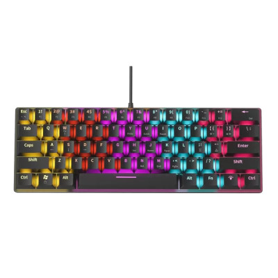 Bàn Phím cơ T-Wolf T61, Blue Switch, USB, LED, 61 Gaming - Hàng chính hãng