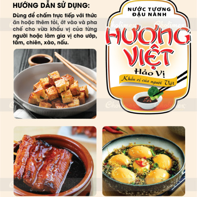 Nước tương Hương Việt Hảo Vị 7ml (01 túi gồm 50 gói tiện lợi sử dụng)