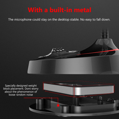 Micro Mini Dùng Cho Máy Tính PC, Laptop Cổng USB Công Nghệ Lọc Tiếng Ồn Cao Cấp AnZ thu âm chất lượng cao hỗ trợ học Online chat videocall Chuyên Nghiệp Live Stream Hát Karaoke Quay Video Ghi Âm Vlog Zoom Skype ĐT Smartphone, Microphone  Hàng Nhập Khẩu