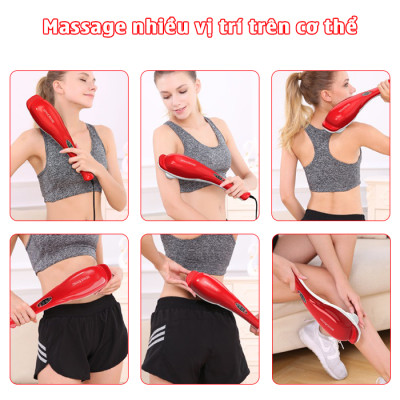 Máy massage cầm tay cá heo Puli PL-606B - Điện tử