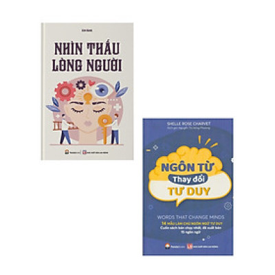 Combo Nhìn Thấu Lòng Người + Ngôn Từ Thay Đổi Tư Duy (Bộ 2 Cuốn) - PD