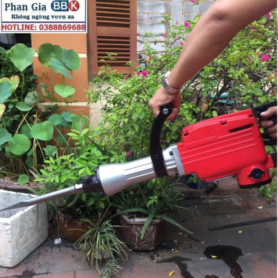 Máy đục bê tông SUSANO 30 ly DK-65c (30mm-3000w) Tặng 2 mũi đục 2022 New 100% siêu khoẻ