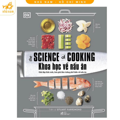 Sách - Khoa học về nấu ăn - The science of cooking (Bìa cứng) (Nhã Nam)