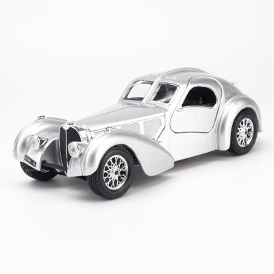 Xe Mô Hình Bugatti Atlantic Silver 1:24 Bburago - MH18-22092