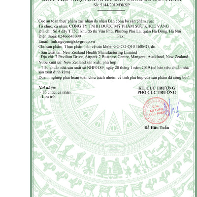 Bộ Sản Phẩm Giúp Tăng Cường Sinh Lực - Sinh Lý Nam, Làm Chậm Quá Trình Mãn Dục Nam: Go Man Plus 30 Viên, Bổ Tim Go Co Q10 160mg 30 Viên