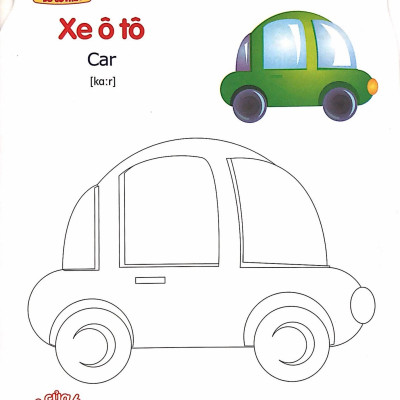 Bé tô màu - Phương tiện giao thông