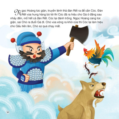 Truyện Cổ Tích Việt Nam - Cóc Kiện Trời (Song Ngữ Việt - Anh)