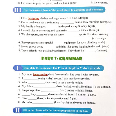 Bài Tập Bổ Trợ Toàn Diện Tiếng Anh 8