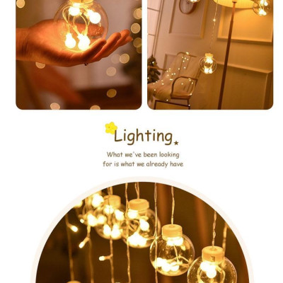 DÂY ĐÈN 108 LED  58468 AKKO STAR    - HÀNG CHÍNH HÃNG