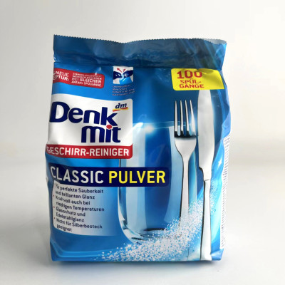 Bột rửa chén bát Denkmit Classic Pulver Đức 1.5kg dùng cho máy rửa chén bát