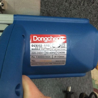 MÁY CẮT GẠCH 110MM 1240W DONGCHENG DZE02-110 - HÀNG CHÍNH HÃNG