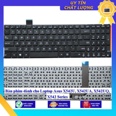 Bàn phím dùng cho Laptop Asus X542U X542UA X542UQ X542 Series  - Hàng Nhập Khẩu New Seal