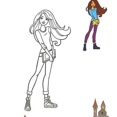 Bé Tập Tô Màu Công Chúa (Tập 8)