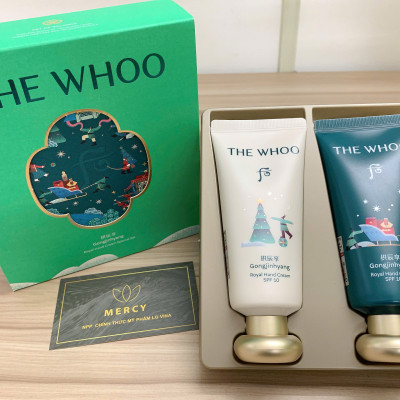 Bộ kem dưỡng da tay Whoo GJH Royal Hand Cream Set