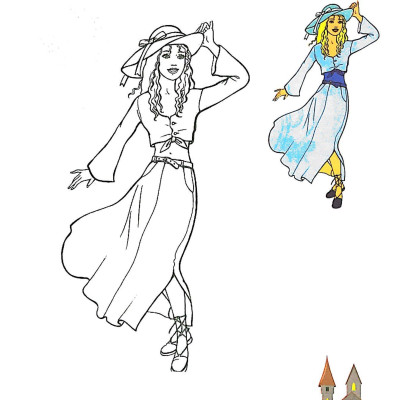 Bé Tập Tô Màu Công Chúa (Tập 8)