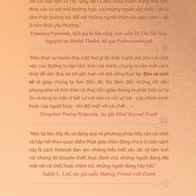 Combo sách Bàn Về Sinh Tử và Du Hành Vào Cõi Toàn Thức