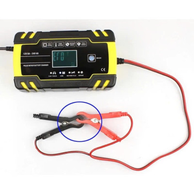 Hàng Nhật - Sạc Ắc Quy Foxsur Thông Minh 12V–24V - 150Ah - Tự Ngắt, Khử Sunfat, Phục Hồi Ắc Quy Siêu Hiệu Quả , đèn ốp trần