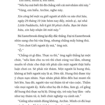 Một Vụ Án Của Jane Marple - Vụ Án Mạng Được Báo Trước