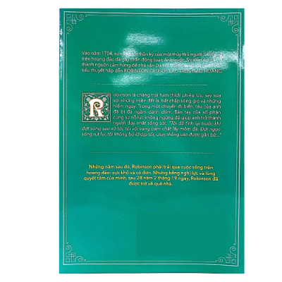 Danh Tác Trong Nhà Trường - Robinson Crusoe Lạc Trên Hoang Đảo - Tái Bản 2024 (HH)