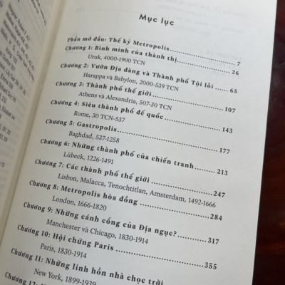 METROPOLIS - Lịch Sử Phát Triển Đô Thị, Phát Minh Lớn Nhất Của Loài Người – Ben Wilson – Hoàng Đức Long dịch – Nhã Nam – NXB Thế Giới