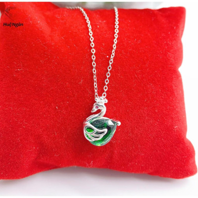 Dây chuyền bạc Ý 925 Huệ Ngân -Thiên nga PP1248