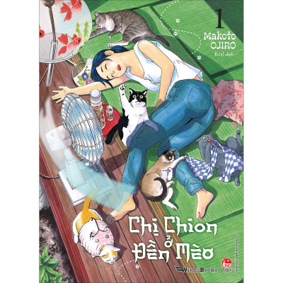 Chị Chion Ở Đền Mèo – Tập 1 [Tặng Kèm Set 2 Bookmark + Postcard]