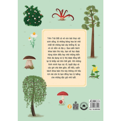 Sách - Bách Khoa Toàn Thư Về Thực Vật, Nấm Và Địa Y (Phiên Bản Dành Cho Giới Trẻ) ( Huy Hoàng )