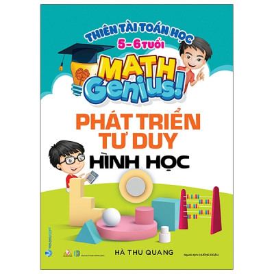Combo Thiên Tài Toán Học Dành Cho Trẻ 5-6 Tuổi - 6 Cuốn - Hà Thu Quang - Vanlangbooks