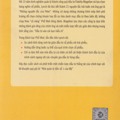 Đánh Bại Phố Wall - Cuốn Sách Hay Nhất Của Nhà Quản Lý Tiền Số 1 Nước Mỹ (Tặng Notebook tự thiết kế)