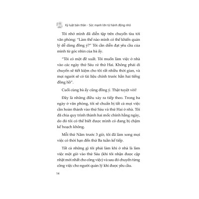 Kỷ Luật Bản Thân - Sức Mạnh Lớn Từ Hành Động Nhỏ