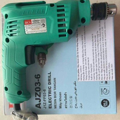 MÁY KHOAN ĐIỆN 420W DCA AJZ03-6 - HÀNG CHÍNH HÃNG