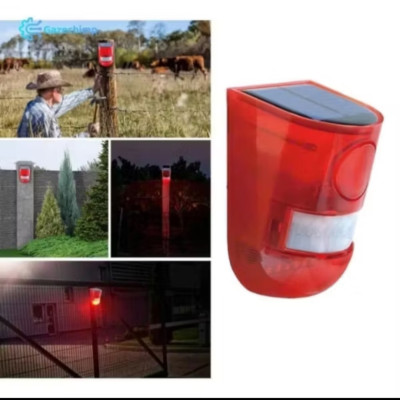 BỘ BÁO ĐỘNG SIÊU CHỐNG TRỘM HỒNG NGOẠI NĂNG LƯỢNG MẶT TRỜI CẢM BIẾN CÒI ĐÈN KÊU TO BẢO VỆ TÀI SẢN NGÔI NHÀ BẠN AN TOÀN