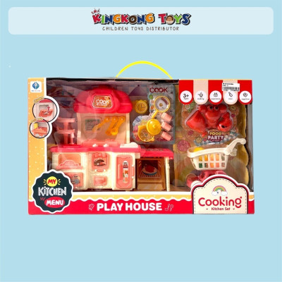 576B-12 Bộ mô hình đồ chơi nhà bếp (KT 39x9x26cm)