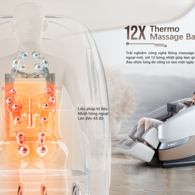 |MUA 1 TẶNG 1|  Ghế Massage Toàn Thân GINTELL A PRO 1 + G RELAX EZ | 3 năm bảo hành chính hãng