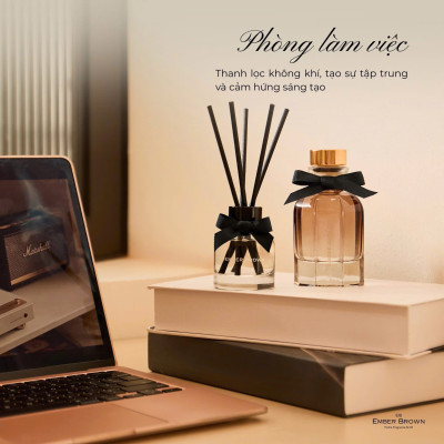 Tinh Dầu Nước Hoa Thơm Phòng EMBER BROWN - CHAMBORD CASTLE