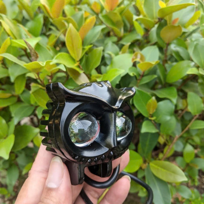 (Loại Tốt) Đèn Trợ Sáng Xe Máy Ô Tô Mắt Cú X22 Pro 45W – Cốt Vàng Pha Trắng Dành Cho Khách VIP