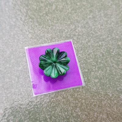 Mặt dây chuyền Bông Mai Trái Tim Đá cẩm thạch tự nhiên Xanh Lý sơn thủy Size 14mm x dầy 4mm Chất liệu Đá cẩm thạch tự nhiên Xanh Lý sơn thủy đẹp Hợp nữ mệnh thủy mộc bọc vàng đeo đẹp ạ