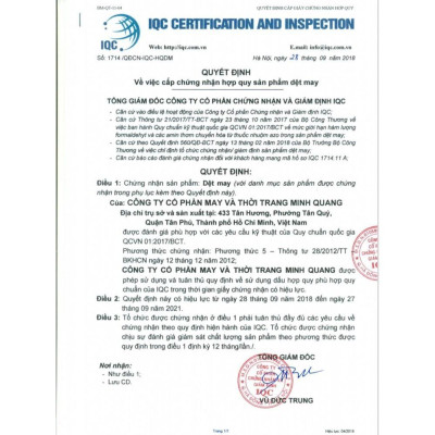 Bộ cotton màu dài bo cài nút vai BABIBOO - BBC38