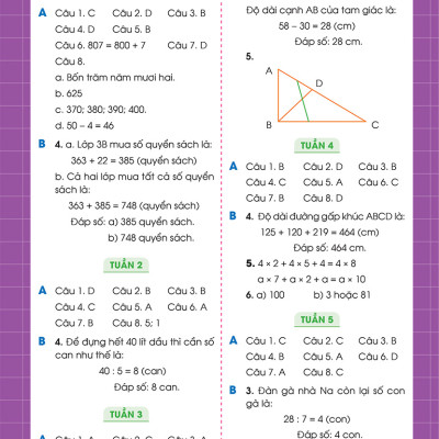 Phiếu Bài Tập Cuối Tuần Toán 3 (35 Tuần Học) _MEGA