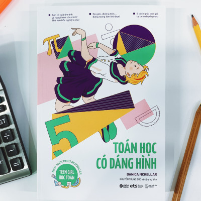 Combo Teen Girl Học Toán: Kiss My Math - Chinh Phục Môn Toán + Girls Get Curves - Toán Học Có Dáng Hình