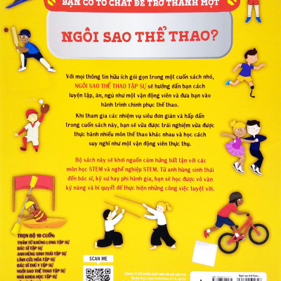 Tủ Sách Giáo Dục Stem: Ngôi Sao Thể Thao Tập Sự