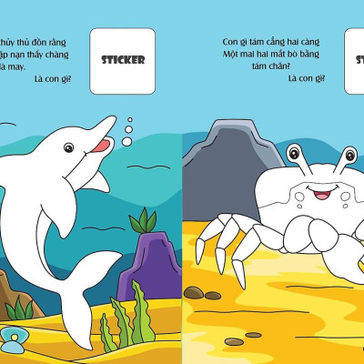 Bé Tô Màu - Khám Phá Đại Dương Bí Hiểm