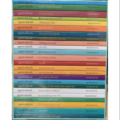 Thời thơ ấu dài lâu Xanh Ngọt Ngào - Nguyễn Nhật Ánh, Hộp 24 quyển
