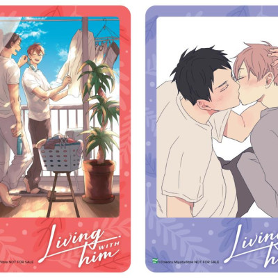 Living With Him - Cuộc Sống Có Cậu Kề Bên - Bản Sưu Tầm - Tặng Kèm Set 2 Clear Card + Card Holder + Móc Khóa Acrylic