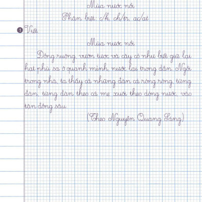 Vở Chính Tả - Lớp 2 - Tập 2 (Biên Soạn Theo Chương Trình Giáo Dục Phổ Thông Mới)