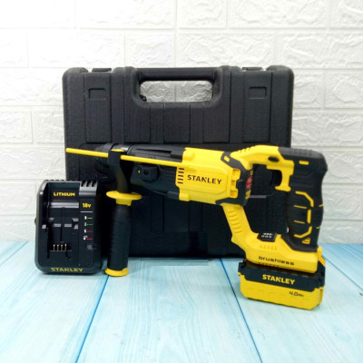 MÁY KHOAN CẦM TAY 18V/BL-3 CHỨC NĂNG 26MM STANLEY SBR20M1K- HÀNG CHÍNH HÃNG