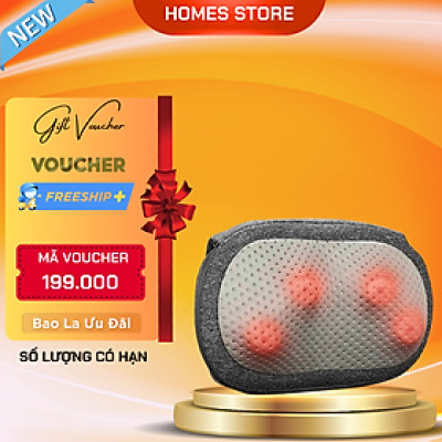 Gối Massage Nhiệt Xiaomi Leravan LF-YK006 Cảm Giác Như Spa Tại Gia Đình - Hàng Nhập Khẩu