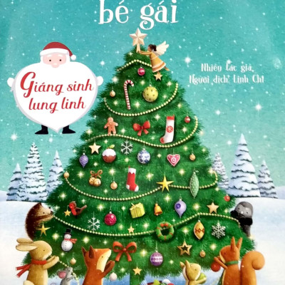 Sách Bóc Dán Dành Cho Bé Gái - Giáng Sinh Lung Linh