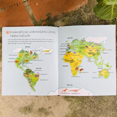 Bách khoa thư tiểu học Larousse - Khủng long (Bìa cứng) -  Bản Quyền